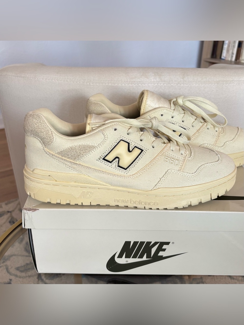 New Balance 550 Joe Freshgoods Conversations Amongst Us BB550BH1 Mens 12 Cream
